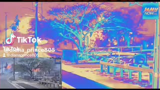 Thermal Enhanced Lahaina Footage Reveals Linear Roaming Intense Burning Video Artifact ?