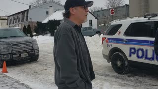 Cops At Capital City Biker's Church Ottawa, Ontario, Canada, 2022 Part 1