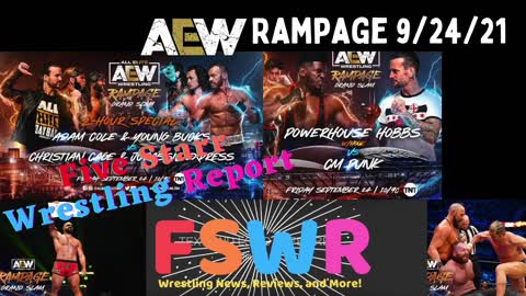 AEW Rampage 9/24/21, NWA Powerrr Surge 9/21/21, G1 Climax 31 Nights 4&5 Recap/Review/Results