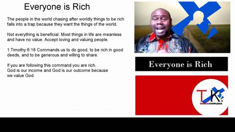 Everyone Is Rich | Truth & Knowledge Episode 41