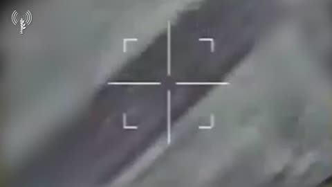 The IDF releases footage showing fighter jets intercepting three drones launched