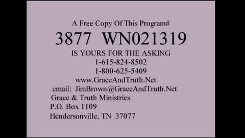 3877 Emails (Grace & Truth Ministries- Jim Brown Bible Teacher- Wednesday Night, February 13, 2019)