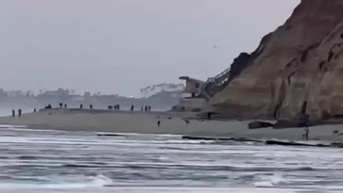 Immigrants Storming Beaches