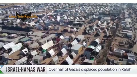 Israel, THERE'S LOTS OF SPACE IN GAZA, LET THEM SET UP TENTS