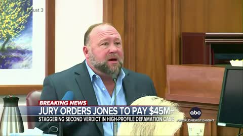 Alex Jones ordered to pay $49 million in Sandy Hook defamation trial