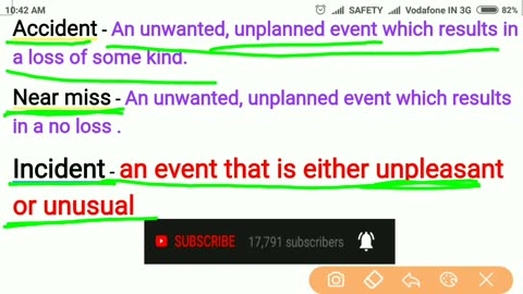 What is incident in Hindi _ difference in incident, accident and near miss #manishsafety
