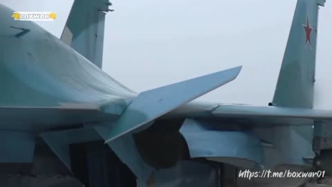 ‼️🇷🇺⚡Footage of a combat flight of a Su-34 fighter-bomber with FAB-500 M62