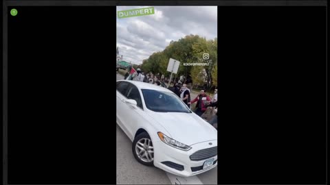 Minneapolis man escapes Hamas mob in car