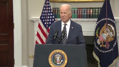 Biden: "Russia would pay a severe price if they used chemical weapons."