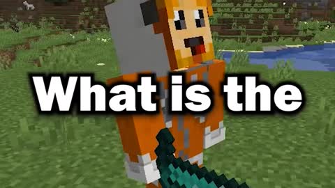 we found the strongest sword in minecraft #shorts