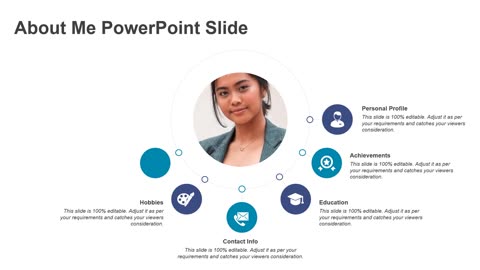 About Me Resume PowerPoint Slide