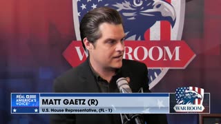 Rep. Gaetz Joins Bannon To Discuss Jim Jordan as Speaker & The Evolving Events In Israel