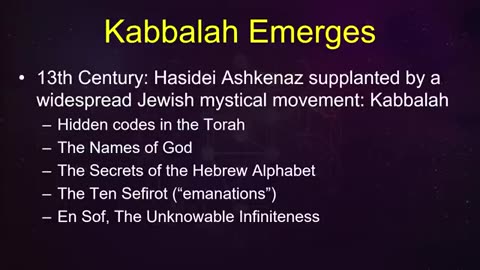 Kabbalah and the Rise of Mysticism - Session 1 - Chuck Missler
