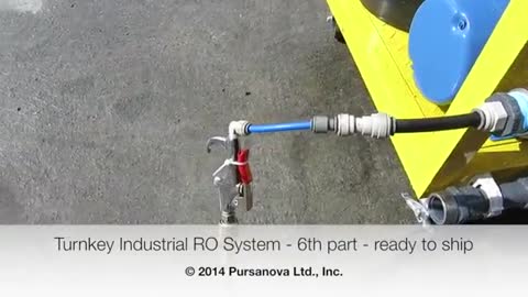 © 2014 Pursanova™ - Turnkey Industrial RO System - 6/6