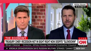 WH Economic Advisor Brian Deese speaks about a recession on CNN