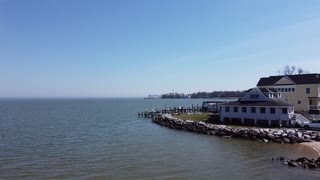 Chesapeake Bay Grounded Ship