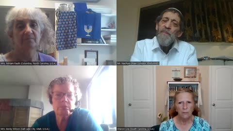 R&B Monthly Seminar: "Exploring the Jewish Roots of Our Faith -- Reflections and Meaningful Conversations Along Our Journey to Truth" (Episode #30 -- Monday, June 9th, 2024). Madam Chair: Mrs. Miriam Fauth (Columbia, North Carolina, USA)