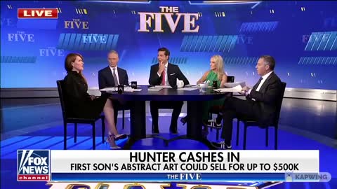 Hunter Biden's "Art" Could Sell for Up to 500k