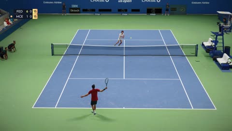 Top Spin 2K25 Online #3 Federer vs Shelton PS5