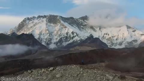 Himalayas In 4K - The Roof Of The World _ Mount Everest _ Scenic Relaxation.