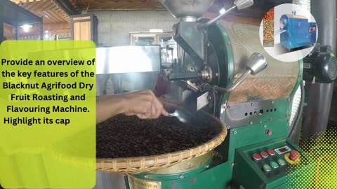 Top Dry Fruit Roasting and Flavouring Machine in India | Blacknut AgriFood