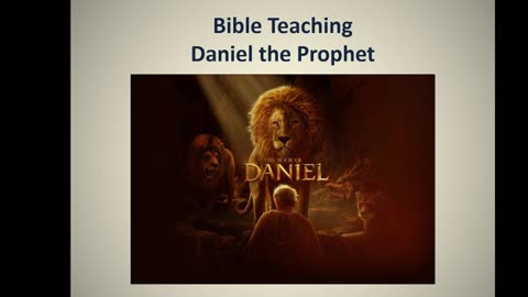 Bible Teaching: Daniel 70 Week Prophecy (2)