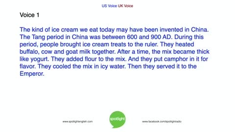 Ice Cream Around the World | practice English with Spotlight