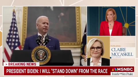 Claire McCaskill: Biden Dropped Out To Save America From Trump