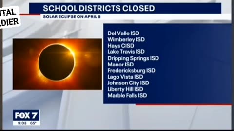 School Closures and Emergency DeclarationsAhead of the Apirl 8th Solar Eclipse