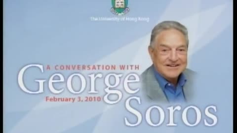 Uma conversa com George Soros na HKU