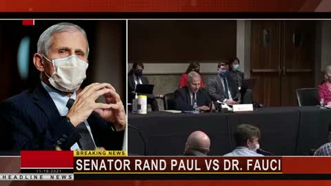 Sen. Rand Paul Slaps on Dr. Fauci's face | Breaking News Today