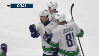 Garland kicks off scoring with one-timer