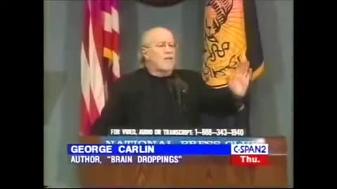 A look at Political Language of Government and Semantics - George Carlin (1937 - 2008)