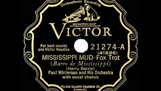 Mississippi Mud - Paul Whiteman's Rhythm Boys - Bing Crosby 1927