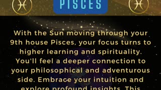 PISCES - Spiritual Exploration & Higher Learning