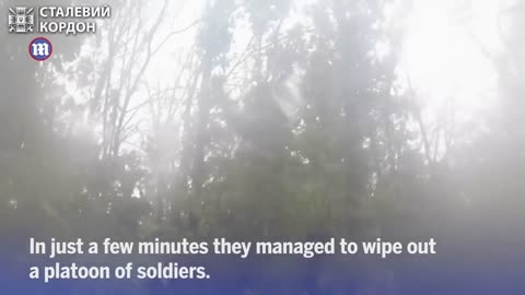 Ukraine soldiers surprise Russian troops and wipe out platoon near Lyman