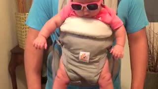 Dad And His Baby Daughter Show How Skillfully They Can Dance