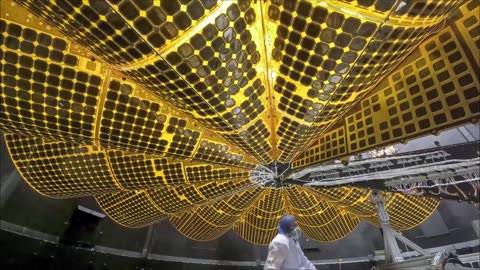 NASA’s Lucy Mission Extends its Solar Arrays