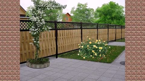 Best Beautiful wooden fences.- Styles Design