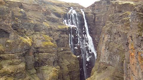 Glymur Waterfall Iceland