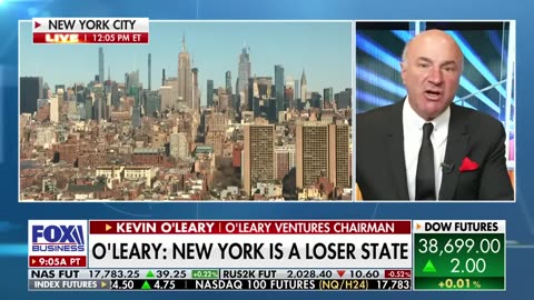 'LOSER STATE': Kevin O'Leary says he will never invest in NY after Trump fraud ruling