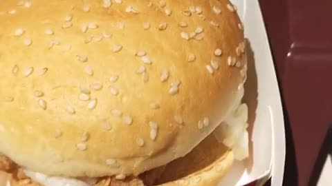 KFC burger | I love it ❤