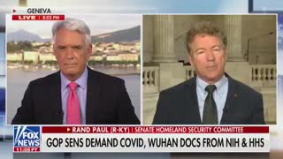 Dr. Rand Paul Demands Answers on COVID