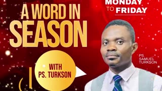 At Thy Word (Part 1)