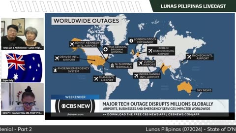 Experts discuss major tech outage disrupting millions globally. | Lunas Pilipinas - 072024