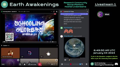 Earth Awakenings Events - #1378 - Witsit Gets It - Schooling Globers #24