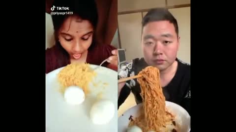 Who will win | INDIA Vs CHINA | Best Funny video | food challenge | Tik -Tok Challenge