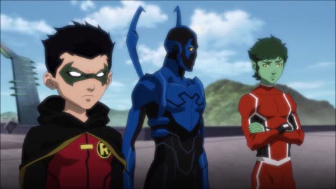 Teen Titans dont Leave Their Own in Need Ravens Trouble Justice League vs Teen Titans