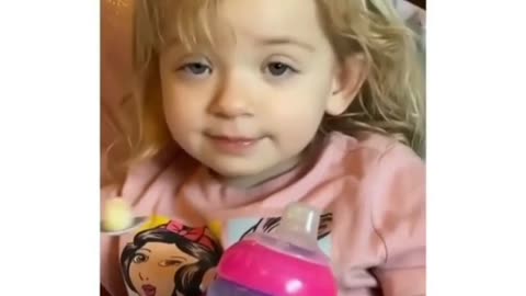 Naughty Toddler draws on her baby brother's face..👶😂😂😈