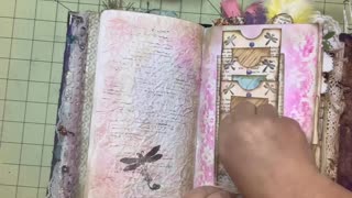 Completed Final Flip through of my First Junk Journal